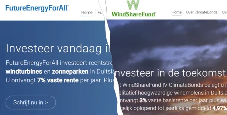 Geen rente, wel nieuwe fondsen: beleggers slaan alarm over FutureEnergy4All