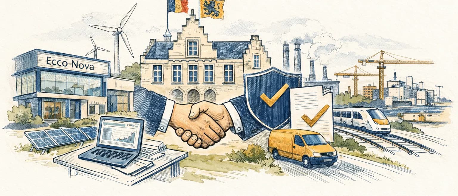 Crowdlendingplatform Ecco Nova krijgt toegang tot Vlaamse waarborgregeling via PMV