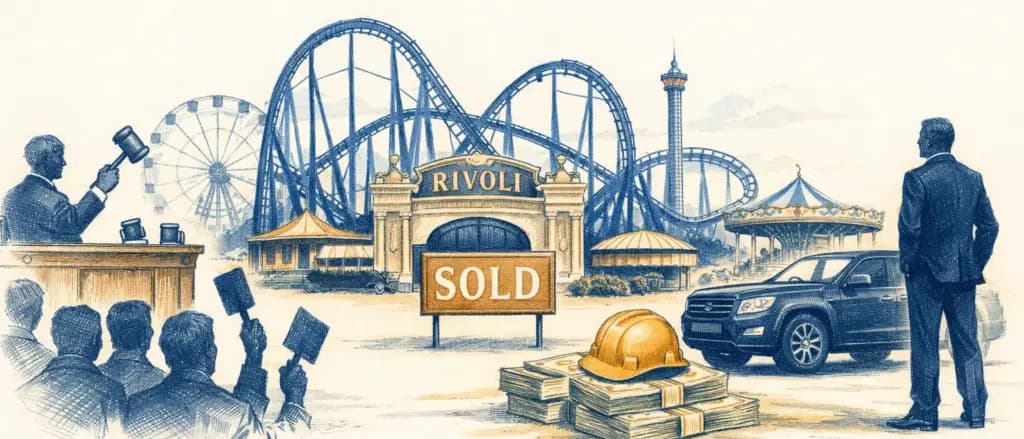 Pearl Capital initieert veiling pretpark Rivoli: Wim Beelen koopt voor 6,5 miljoen euro