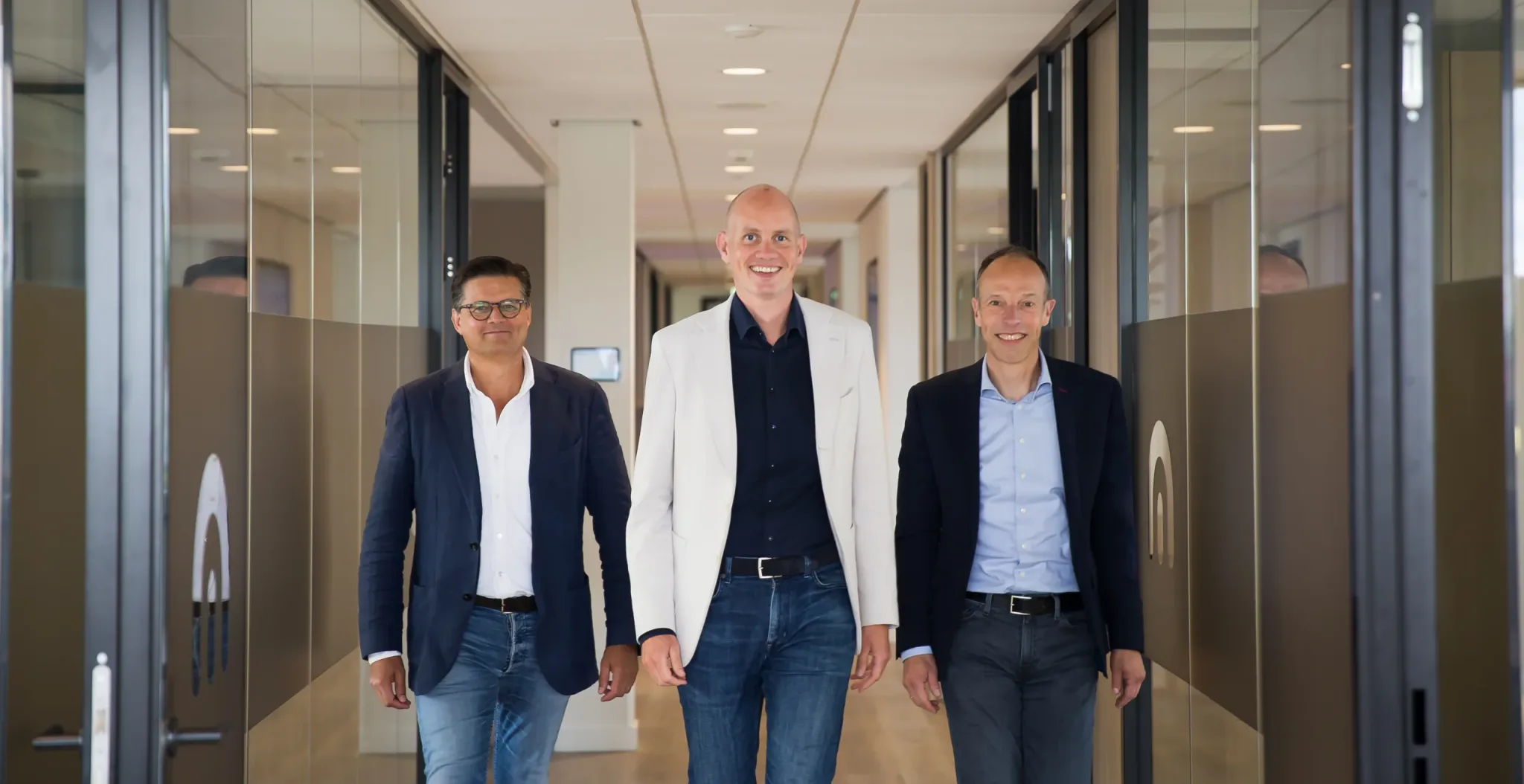 Directie van Mogelijk sinds 2021; Dirk Jan van der Hoeden, Folkert Eggink en Ferry de Vries