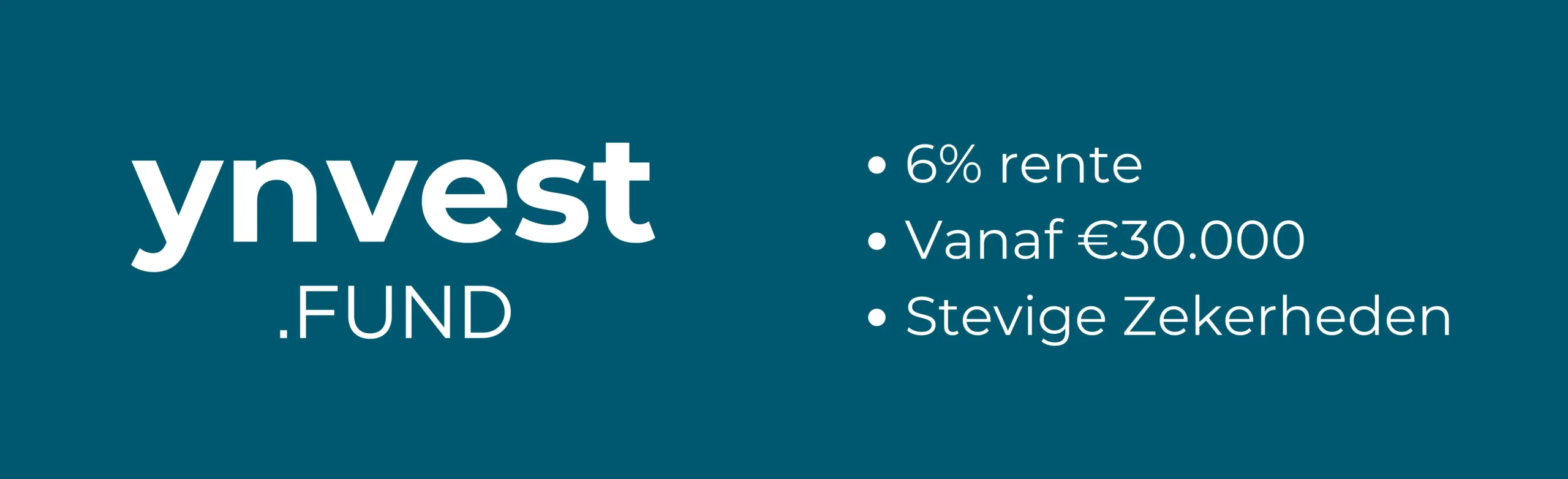 6% Rente Vanaf €30.000 Stevige Zekerheden