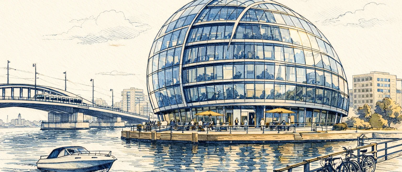 SynVest koopt kantoorgebouw The Bubble op Amsterdam IJburg voor 8 miljoen euro
