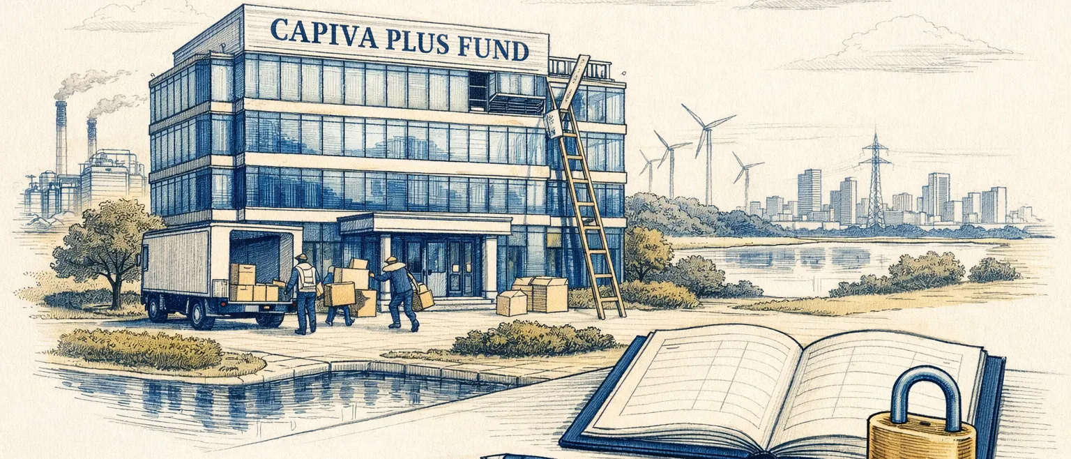 Capiva Plus Fund van 293 miljoen euro wordt volgens FD opgeheven, registers melden nog niets